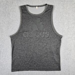 🌼Adidas Shirt Womens Size Medium Gray Winners Muscle Tank